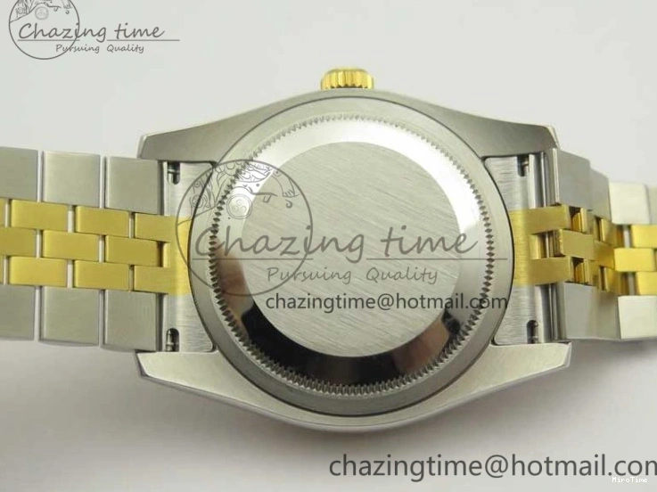 MiroTime 0519 DateJust 36 SS YG 126233 ARF 1:1 Best Edition Silver Dial Stick Markers on SS YG Jubilee Bracelet SH Elegant 3430